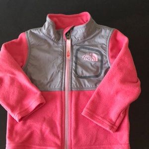 Baby girl North Face fleece